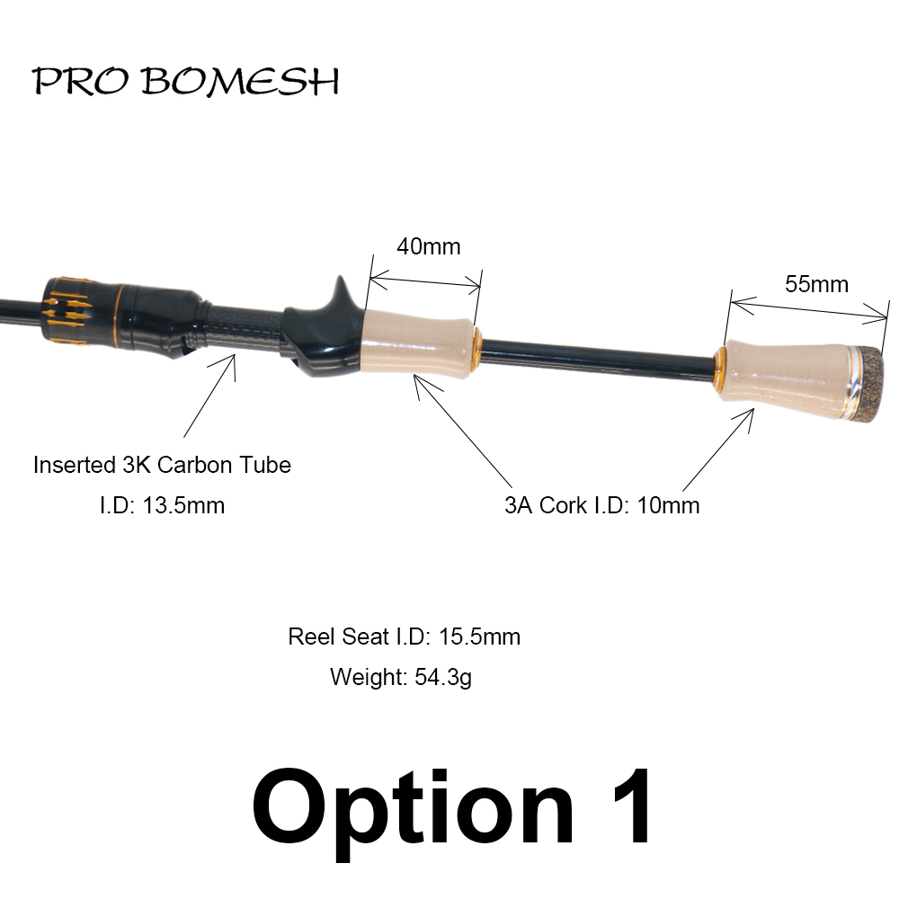 Pro Bomesh 3A Grade Cork SKTS  - Ice Fishing Reel บทวิจารณ์และราคา