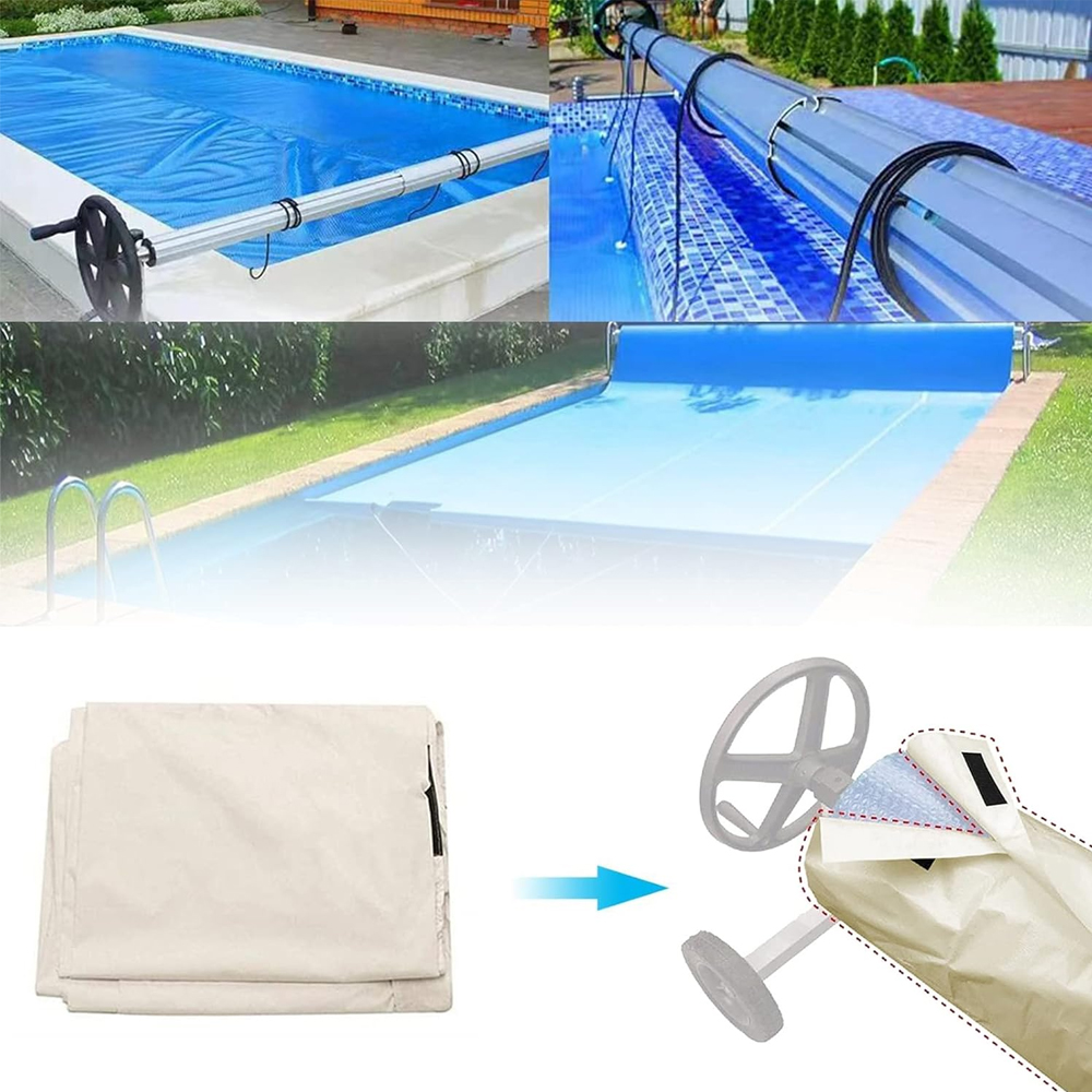 Solar Blanket Cover Pool Reel  - Reel Cover บทวิจารณ์และราคา