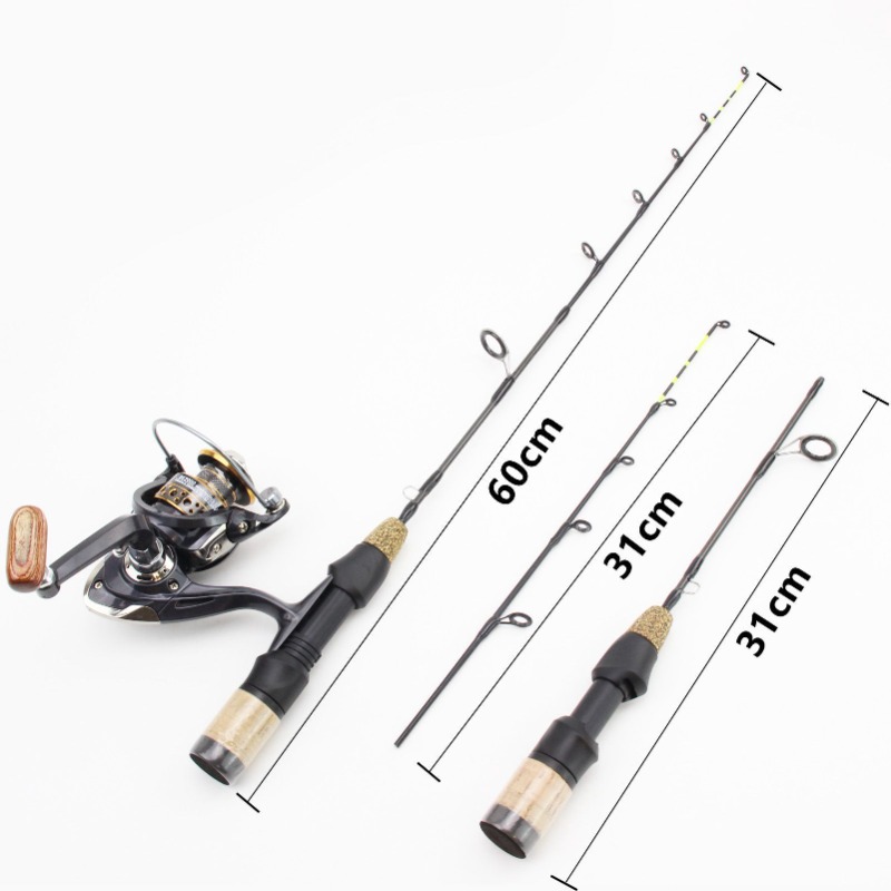 60cm 2 Tips Rod Reel Combos Wi - Ice Fishing Reel บทวิจารณ์และราคา