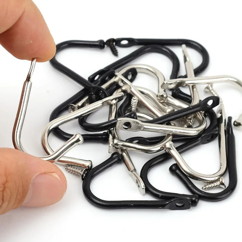 50/5Set J-shaped Metal Wall Ho - Reel Bag บทวิจารณ์และราคา