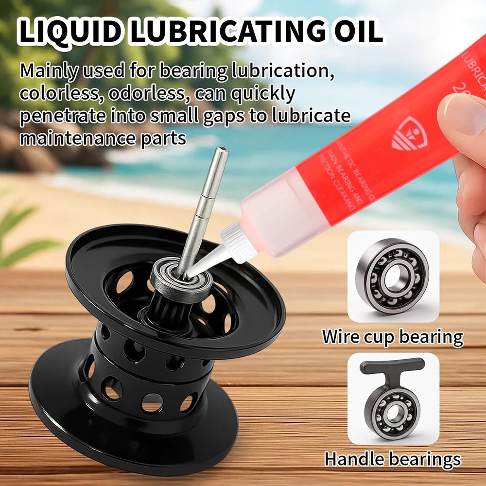 40ml Fish Reel Grease Water-Re - Reel Grease บทวิจารณ์และราคา