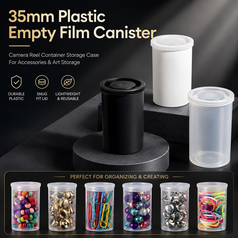 10-50pcs 35mm Plastic Empty Bl - Reel Case บทวิจารณ์และราคา