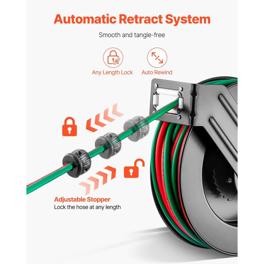 Retractable Welding Hose Reel  - Conventional Reel บทวิจารณ์และราคา