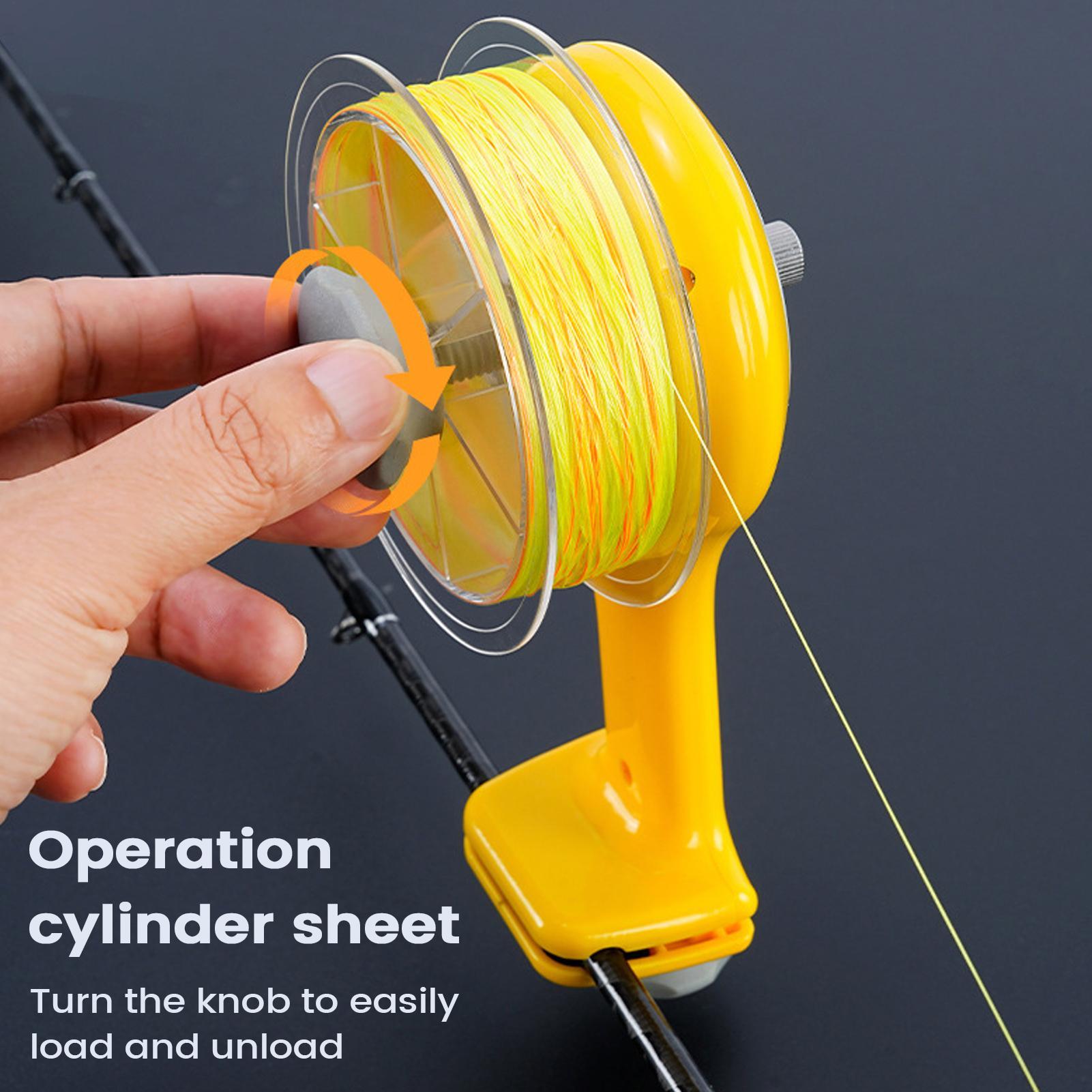 Fishing Line Spooler with Clam - Ice Fishing Reel บทวิจารณ์และราคา