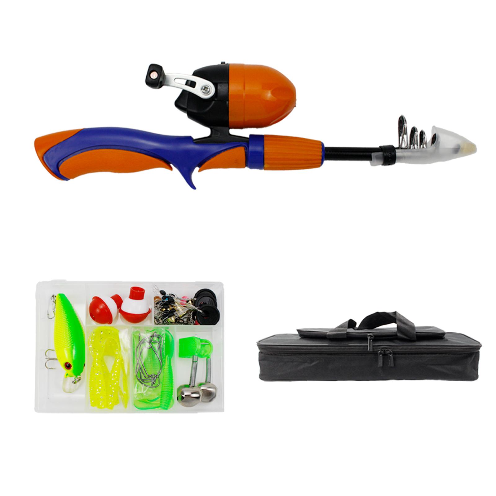 Kids Fishing Pole Travel Tote  - Spincast Reel บทวิจารณ์และราคา