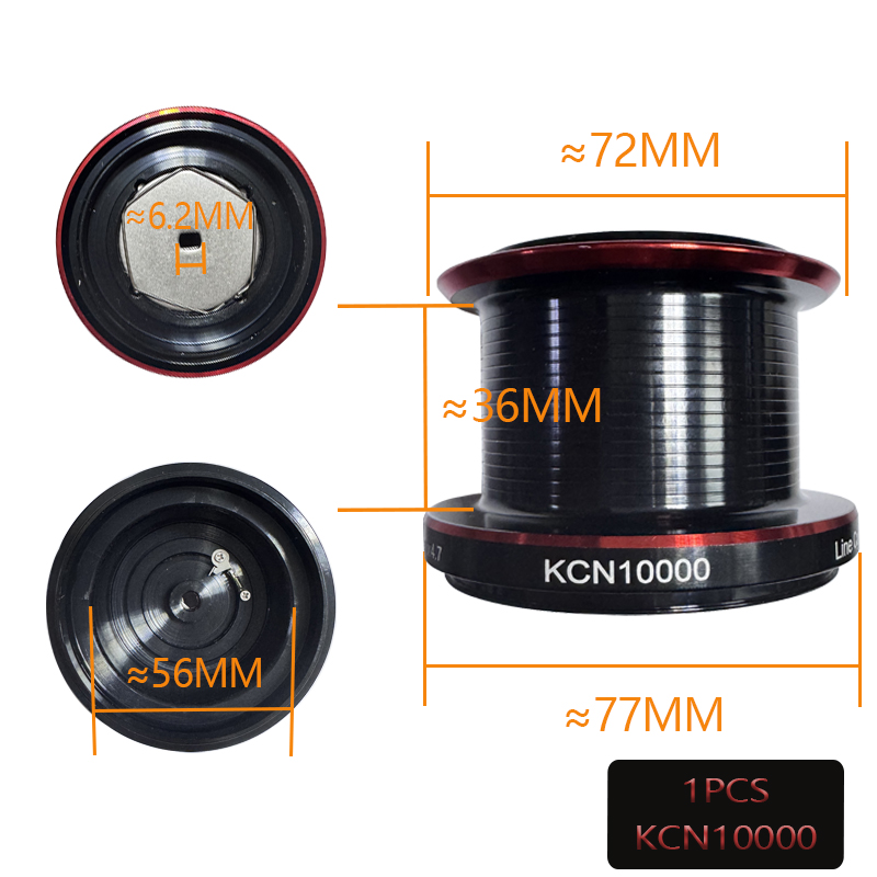 KCN6000 KCN8000 KCN10000 Spare - Reel Spare Spool บทวิจารณ์และราคา