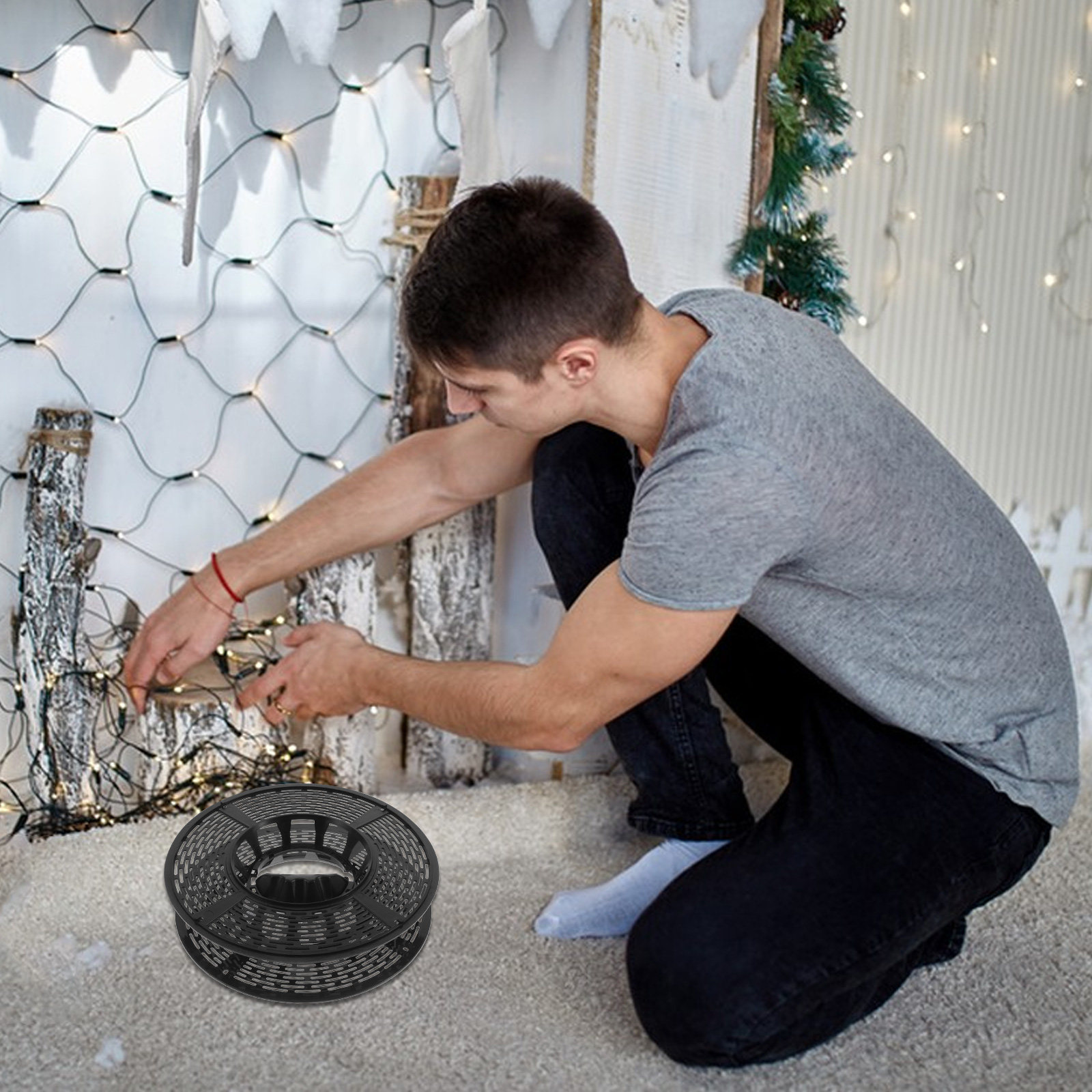 Christmas Light Storage Cord R - Reel Handle บทวิจารณ์และราคา