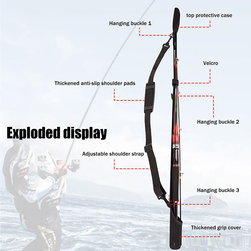 Adjustable Fishing Rod Storage - Reel Bag บทวิจารณ์และราคา