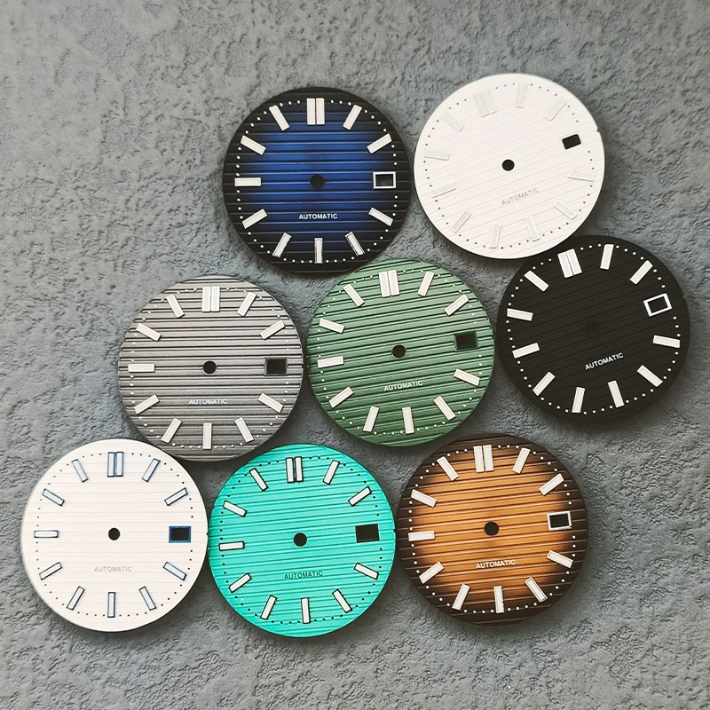 29.8mm NH35 Watch Dial Green L - Reel Case บทวิจารณ์และราคา