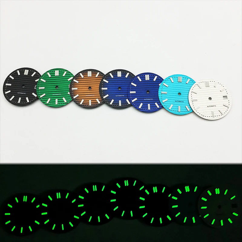 29.8mm NH35 Watch Dial Green L - Reel Case บทวิจารณ์และราคา