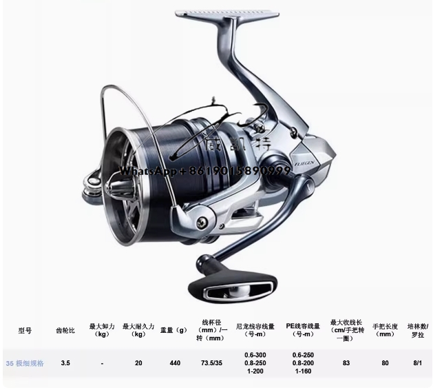 High Quality Lightweight Surf  - Surf Reel บทวิจารณ์และราคา