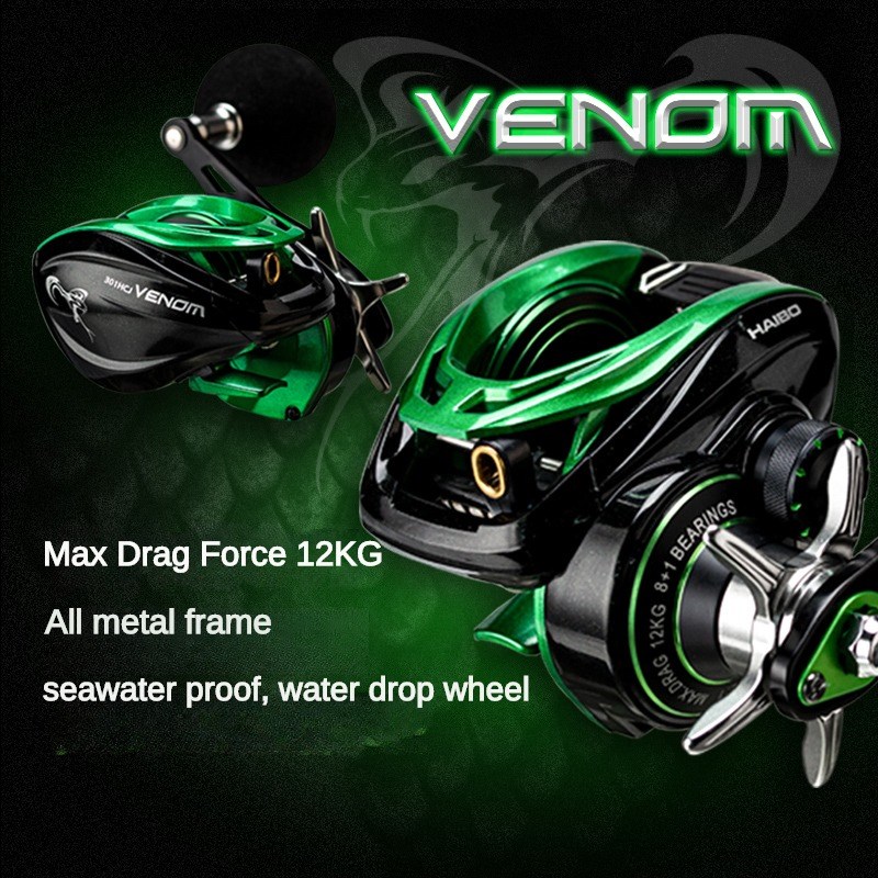 HAIBO VENOM Anti-saltwater Fis - Ice Fishing Reel บทวิจารณ์และราคา
