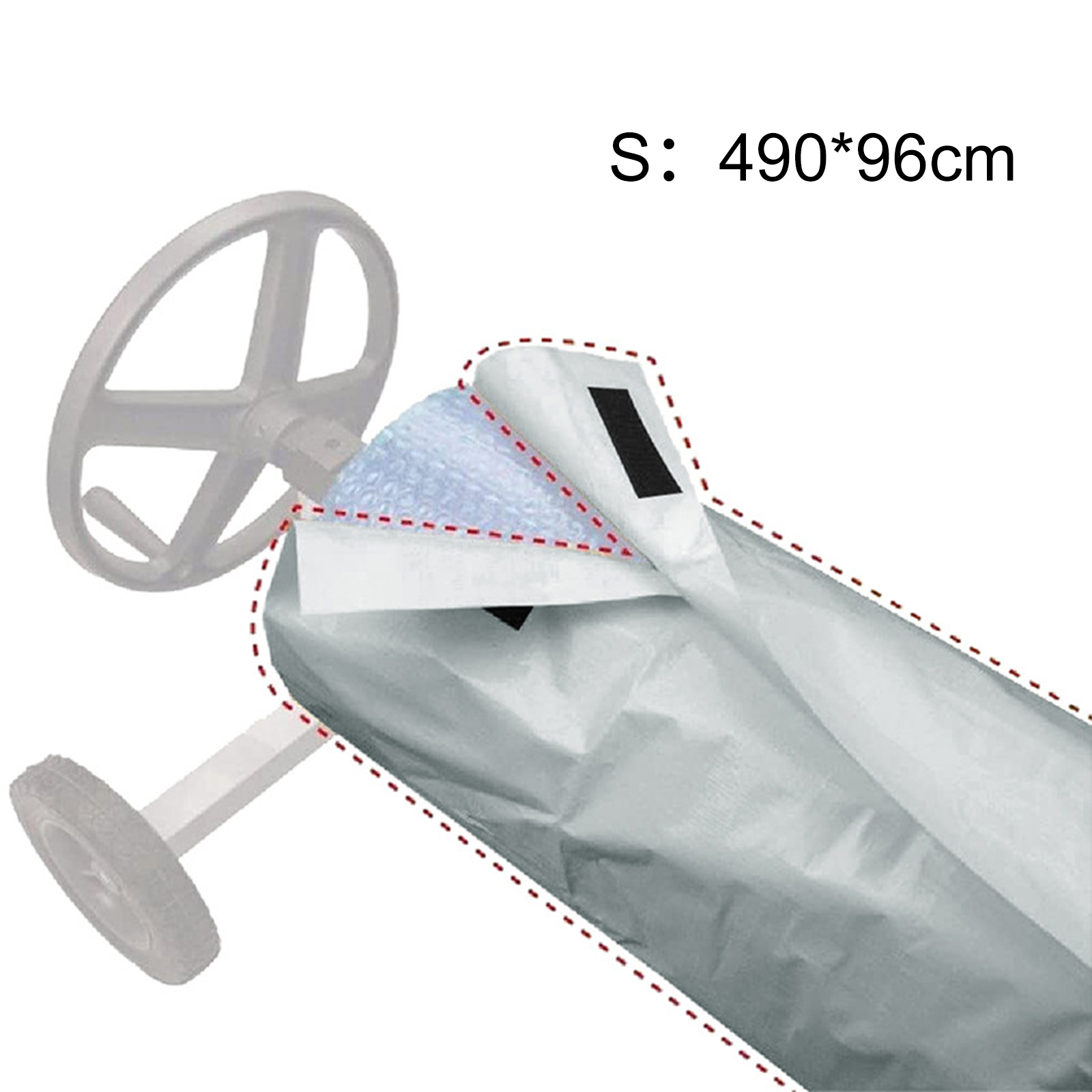 Pool Solar Reel Cover Protecti - Reel Cover บทวิจารณ์และราคา