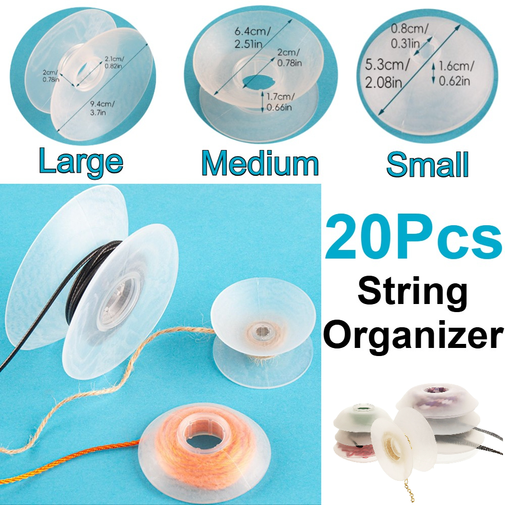 20Pcs Small/Medium/Large Threa - Reel Bag บทวิจารณ์และราคา