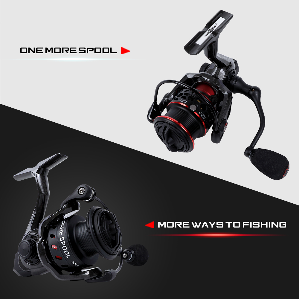 MIFINE CARBON Ultralight Spinn - Reel Spare Spool บทวิจารณ์และราคา
