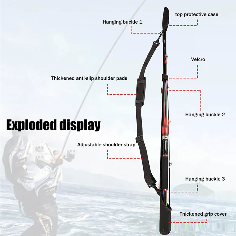 Adjustable Fishing Rod Storage - Reel Bag บทวิจารณ์และราคา