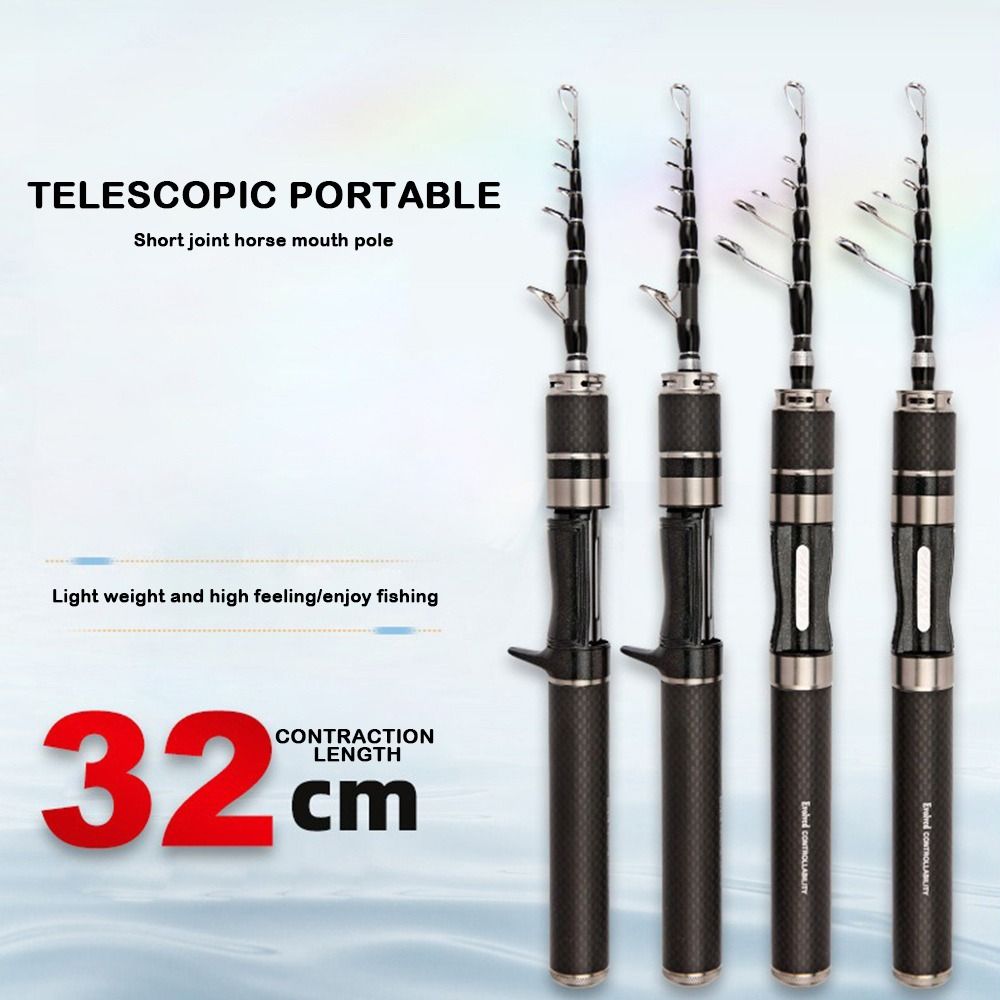 1.5m-1.8m Fishing Pole Rod Set - Spincast Reel บทวิจารณ์และราคา