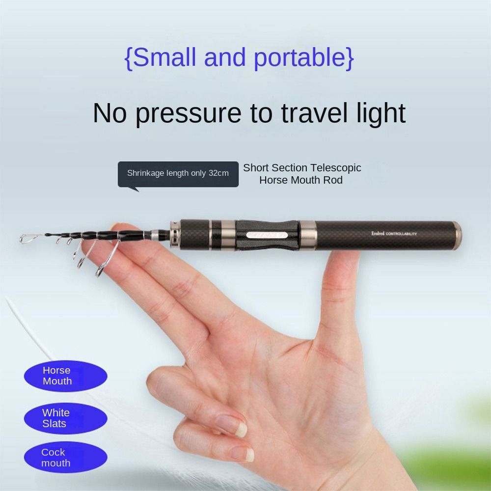 1.5m-1.8m Fishing Pole Rod Set - Spincast Reel บทวิจารณ์และราคา