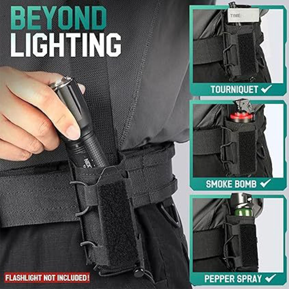 Tactical Flashlight Pouch Hols - Reel Bag บทวิจารณ์และราคา