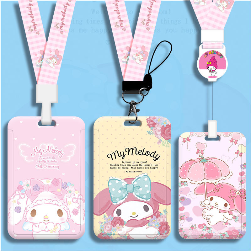 Melody  ID Badge Holder Lanyar - Reel Case บทวิจารณ์และราคา