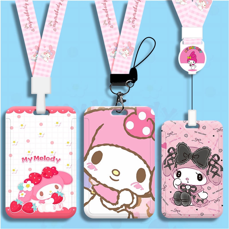 Melody  ID Badge Holder Lanyar - Reel Case บทวิจารณ์และราคา