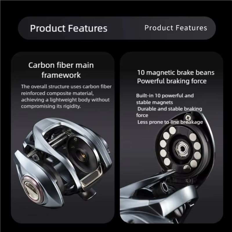 P1 Casting Reel, 7.3:1 Gear Ra - Reel Handle บทวิจารณ์และราคา