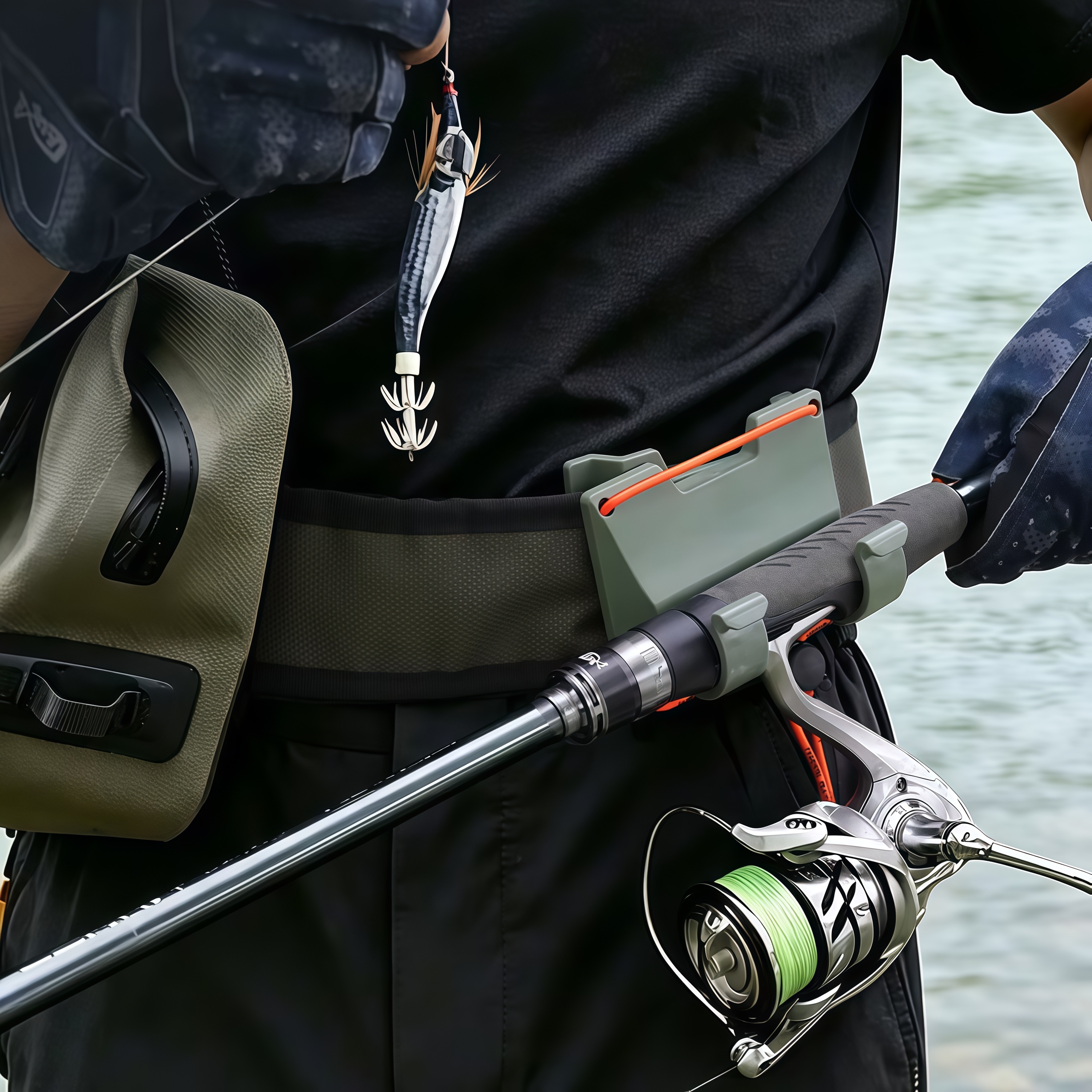 DEUKIO Outdoor Belt Clip Rod H - Spinning Reel บทวิจารณ์และราคา