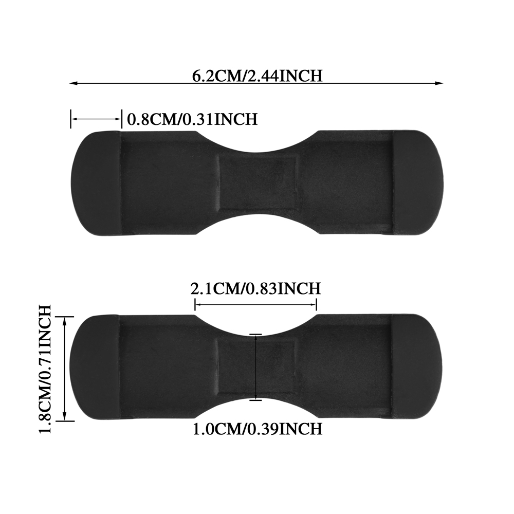 10Pcs Black/White Rubber Fishi - Fly Reel บทวิจารณ์และราคา