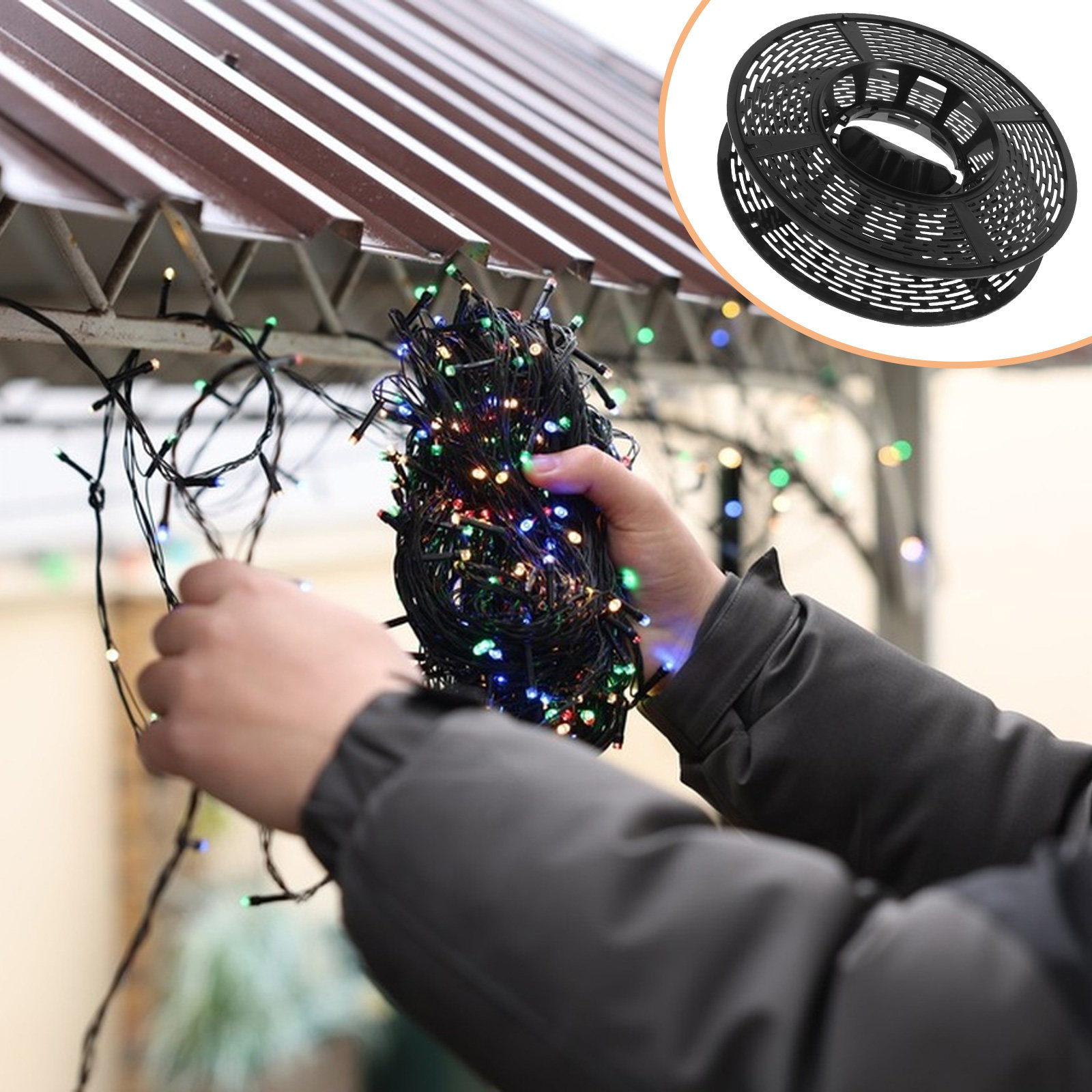 Christmas Light Organizer Reel - Reel Handle บทวิจารณ์และราคา