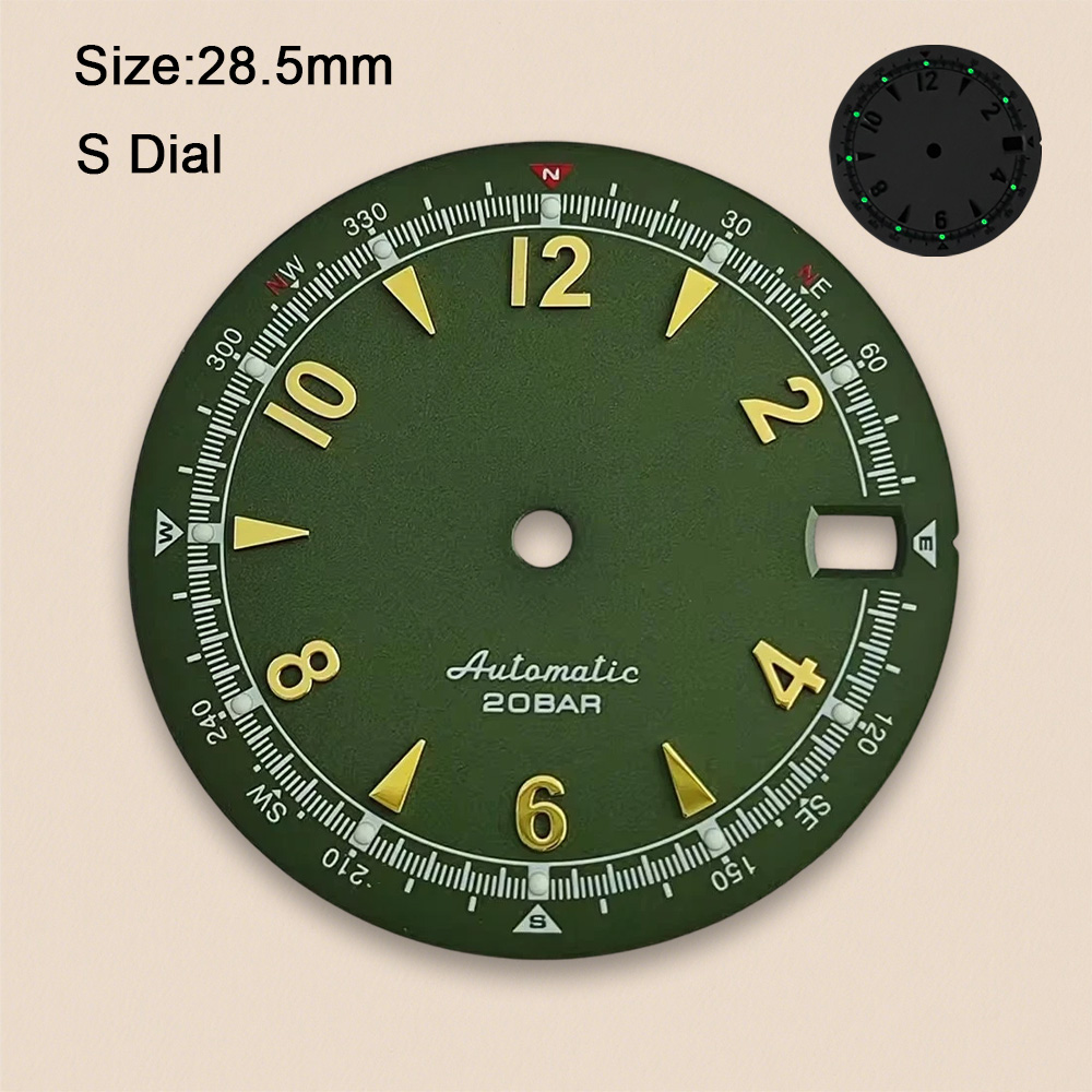 Nh35 Dial S Logo 28.5mm Retro  - Reel Case บทวิจารณ์และราคา