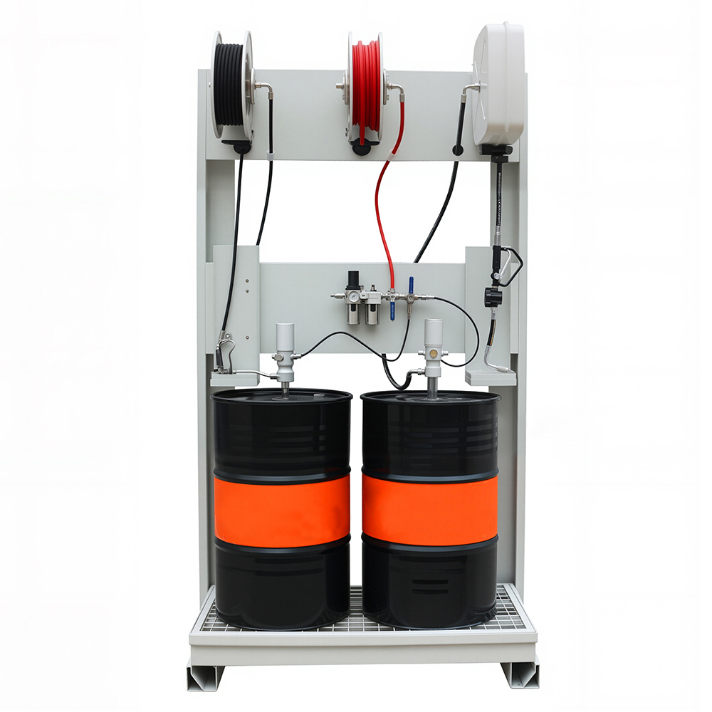 Automatic Pneumatic Lube Drum  - Reel Grease บทวิจารณ์และราคา