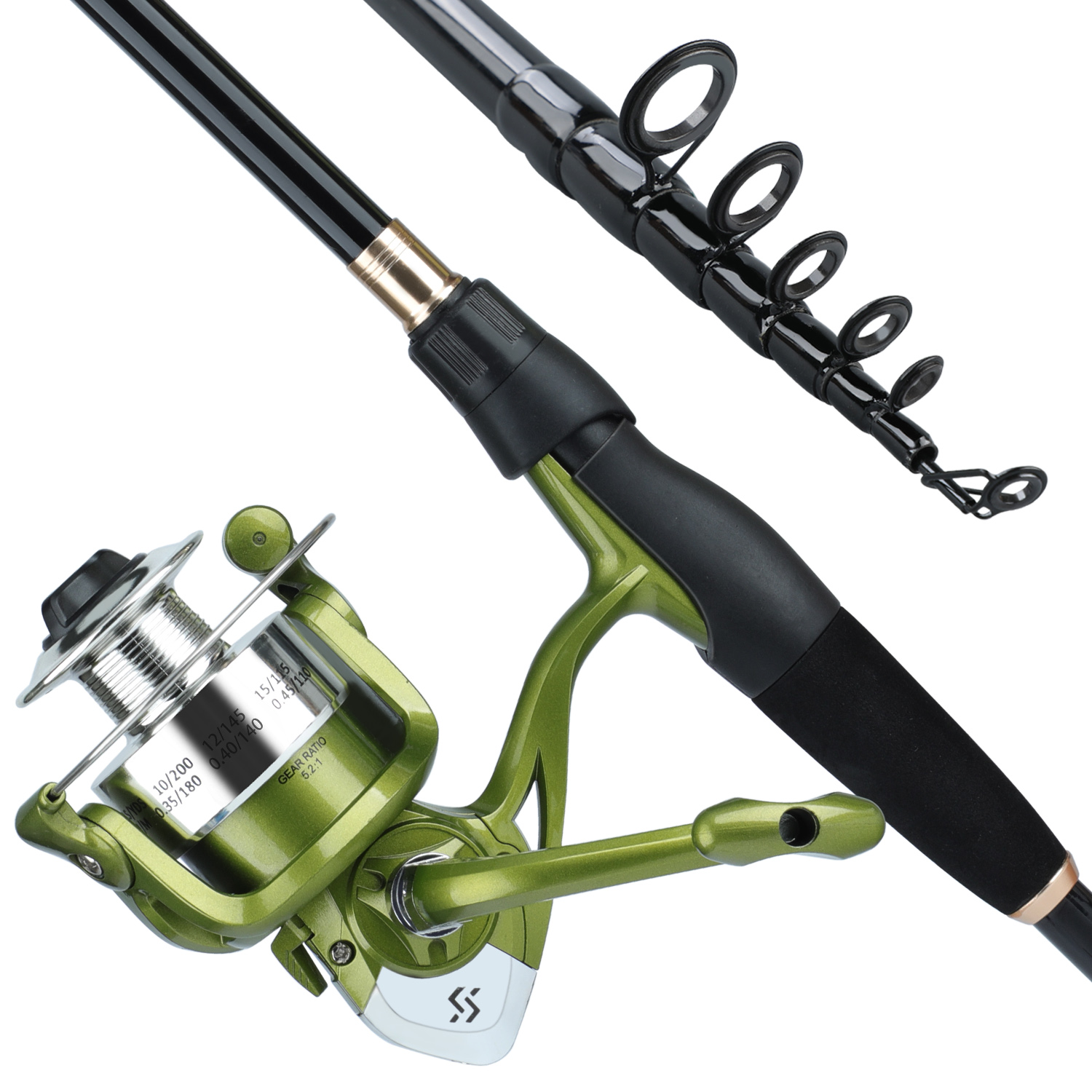Sougayilang Telescopic Fishing - Spincast Reel บทวิจารณ์และราคา