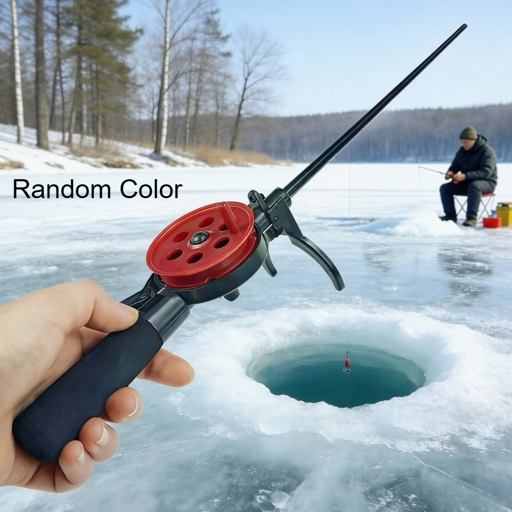 1pc 33.5cm Mini Ice Fishing Ro - Ice Fishing Reel บทวิจารณ์และราคา