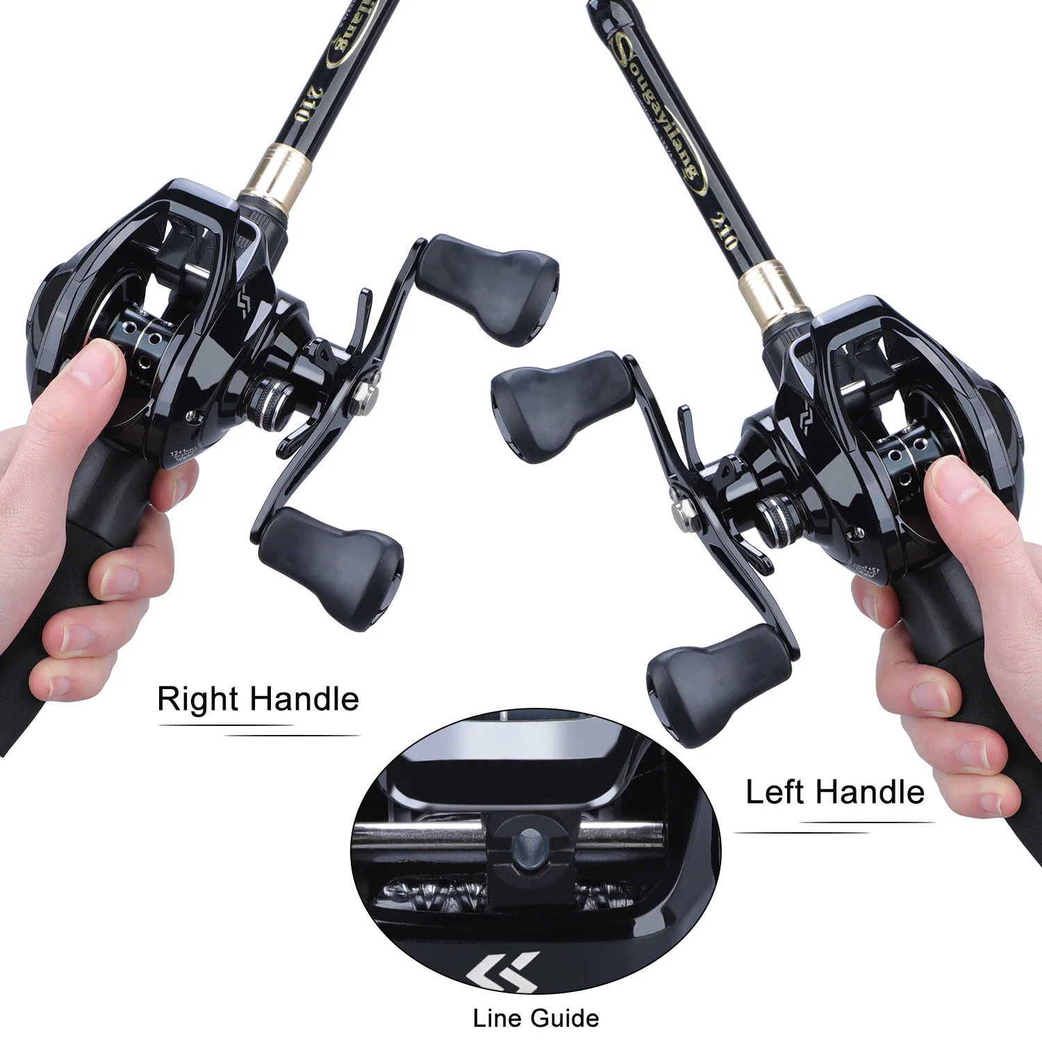 Sougayilang Fishing Rod and Re - Spincast Reel บทวิจารณ์และราคา