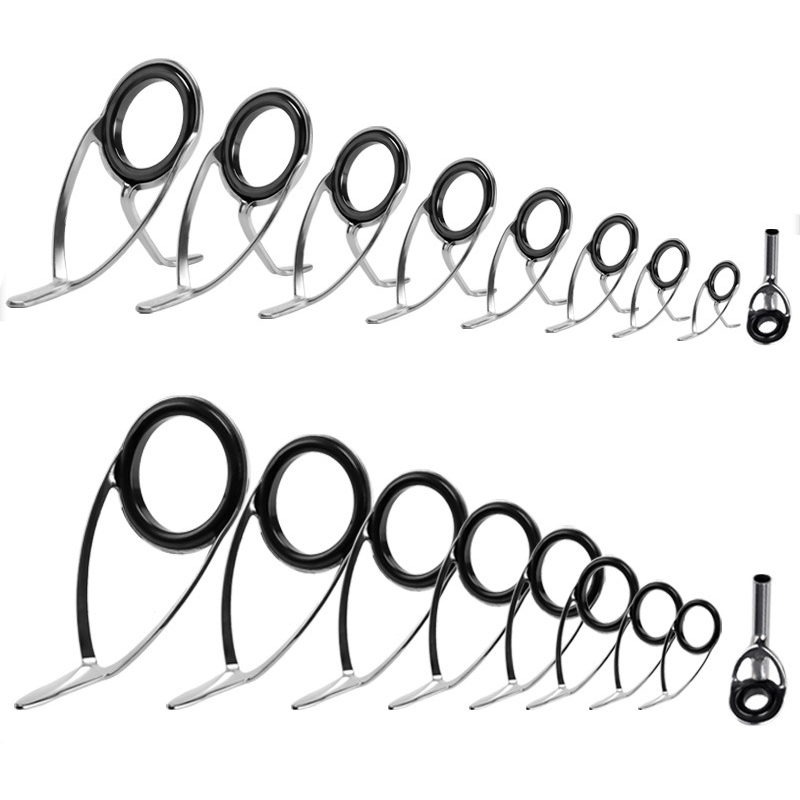 9Pcs Fishing Rod Guides Ring R - Reel Repair Kit บทวิจารณ์และราคา