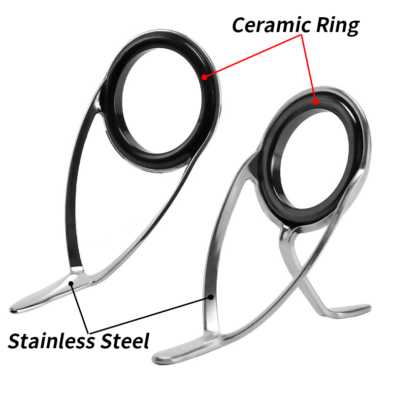 9Pcs Fishing Rod Guides Ring R - Reel Repair Kit บทวิจารณ์และราคา