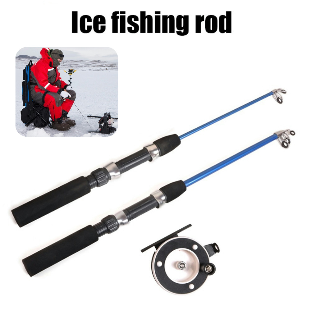 Winter Shrimp Fishing Rod Mini - Ice Fishing Reel บทวิจารณ์และราคา