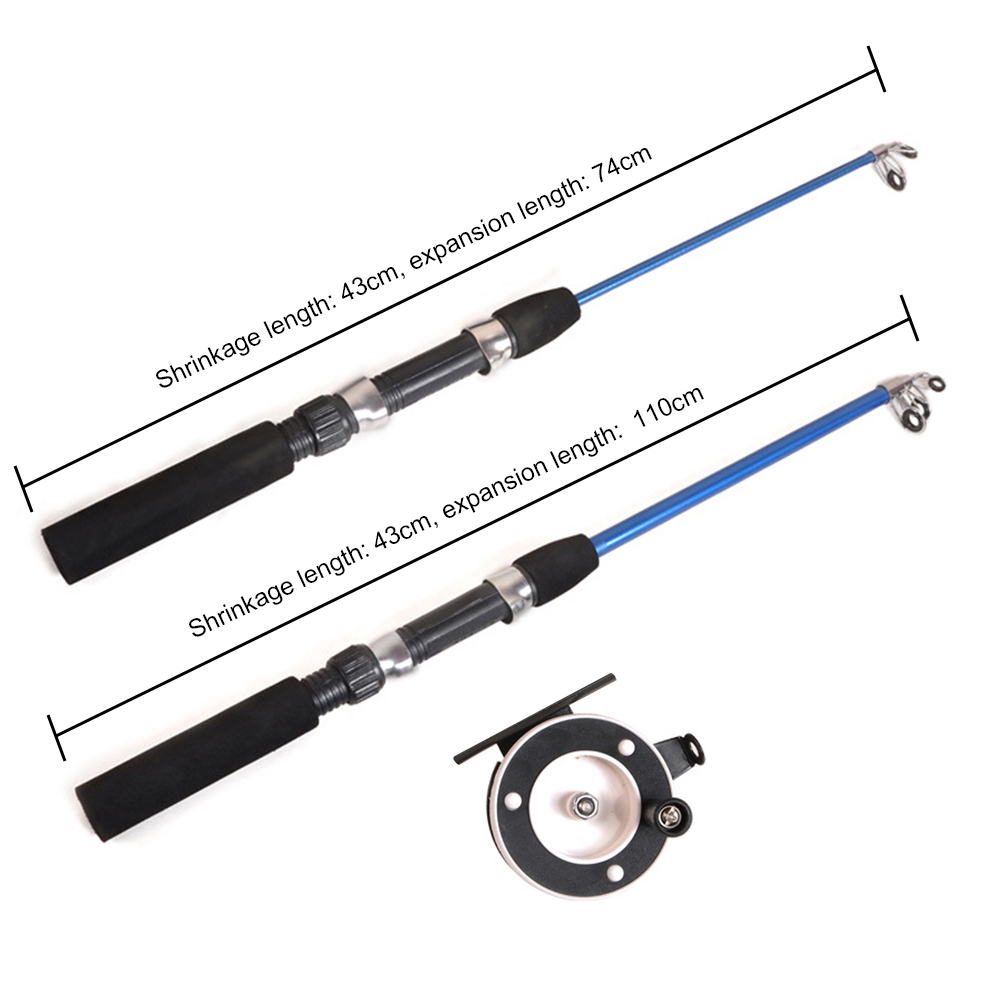 Winter Shrimp Fishing Rod Mini - Ice Fishing Reel บทวิจารณ์และราคา