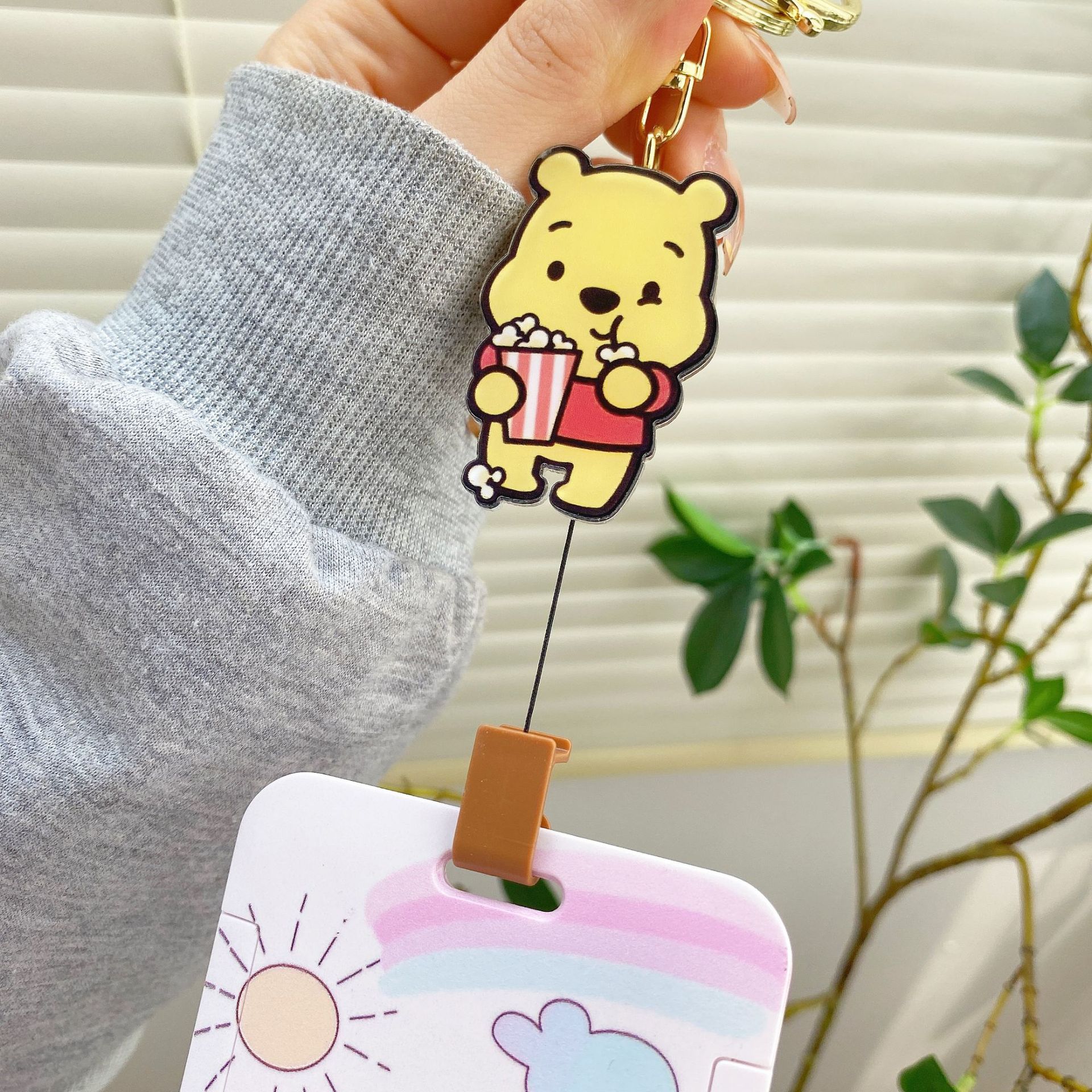 Cartoon Mickey Mouse Keychain  - Reel Cover บทวิจารณ์และราคา